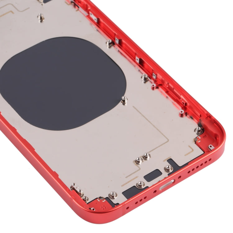 Back Housing Cover with Appearance Imitation of iP13 for iPhone XR, For iPXR to i13(Red), For iPXR to i13(Blue), For iPXR to i13(Purple), For iPXR to i13(Pink), For iPXR to i13(Green), For iPXR to i13(White)