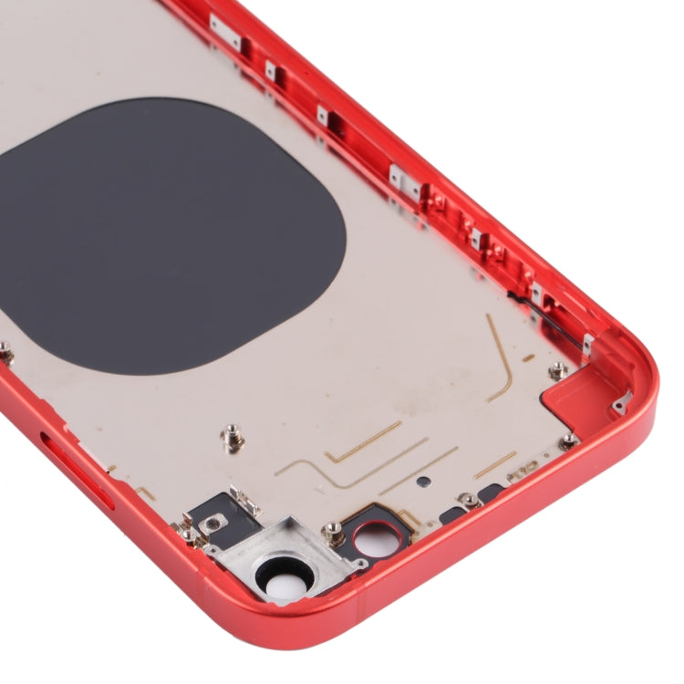 Back Housing Cover with Appearance Imitation of iP13 for iPhone XR, For iPXR to i13(Red), For iPXR to i13(Blue), For iPXR to i13(Purple), For iPXR to i13(Pink), For iPXR to i13(Green), For iPXR to i13(White)