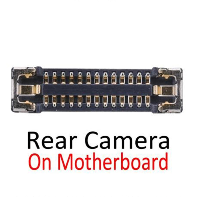 Rear Back Camera FPC Connector On Motherboard for iPhone XS, For iPhone XS