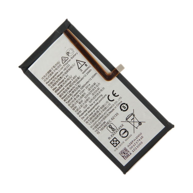 HE333 for Nokia 8 Sirocco Li-ion Polymer Battery, For Nokia 8 Sirocco