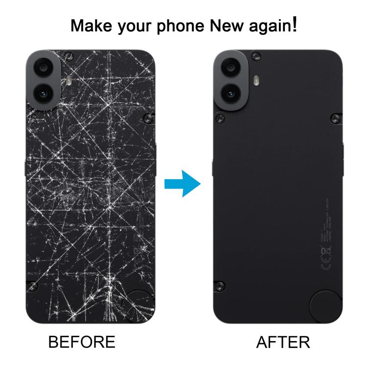 For Nothing CMF Phone 1 Plastic Battery Back Cover, For Nothing CMF Phone 1, For Nothing CMF Phone 1(Blue)
