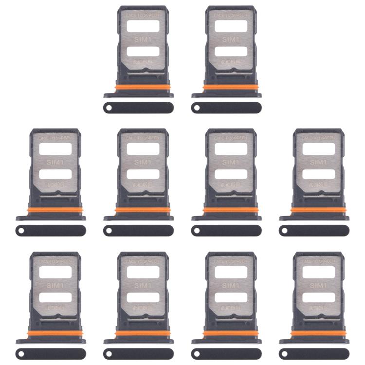 For Xiaomi Redmi Turbo 4 10pcs Original SIM Card Tray + SIM Card Tray, For Xiaomi Redmi Turbo 4(Original)