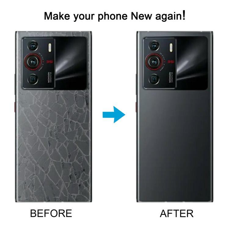 For ZTE Nubia Z40 Pro NX701J Back Cover with Flash Shield, For ZTE Nubia Z40 Pro(Original)