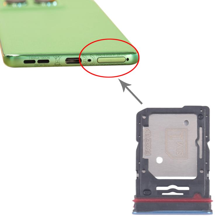 For Motorola Edge 60 10pcs Original SIM Card Tray + SIM Card Tray + Micro SD Card Tray, For Motorola Edge 60