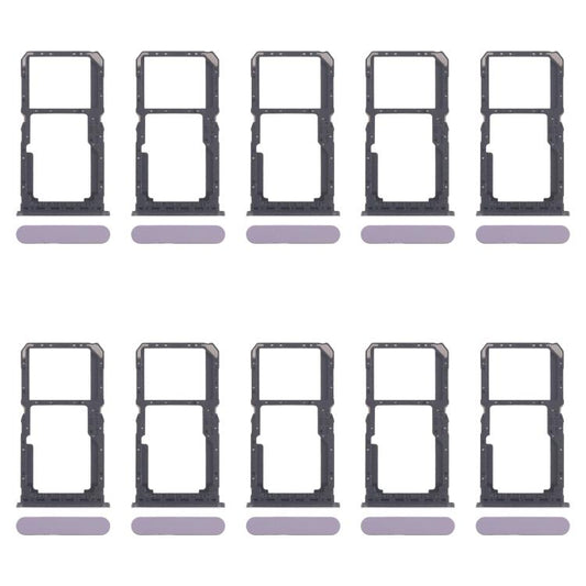 For OPPO A80 5G CPH2639 10pcs Original SIM Card Tray + SIM Card Tray / Micro SD Card Tray, For OPPO A80 5G(Original), For OPPO A80 5G (Original)