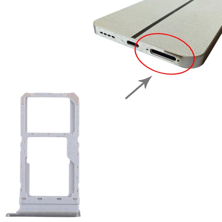 For Realme 12 5G RMX3999 10pcs Original SIM Card Tray + SIM Card Tray / Micro SD Card Tray, For Realme 12 5G(Original)