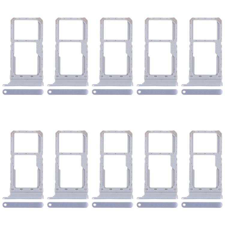 For Realme 12 5G RMX3999 10pcs Original SIM Card Tray + SIM Card Tray / Micro SD Card Tray, For Realme 12 5G(Original)