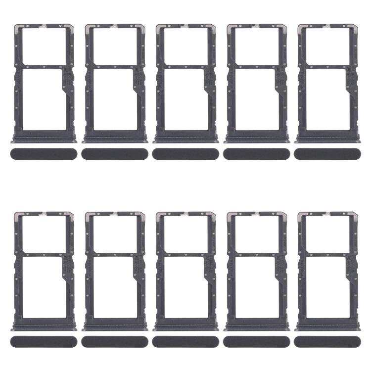 For Realme 10 Pro 5G RMX3663 RMX3660 RMX3661 10pcs Original SIM Card Tray + SIM Card Tray / Micro SD Card Tray, For Realme 10 Pro 5G(Original)