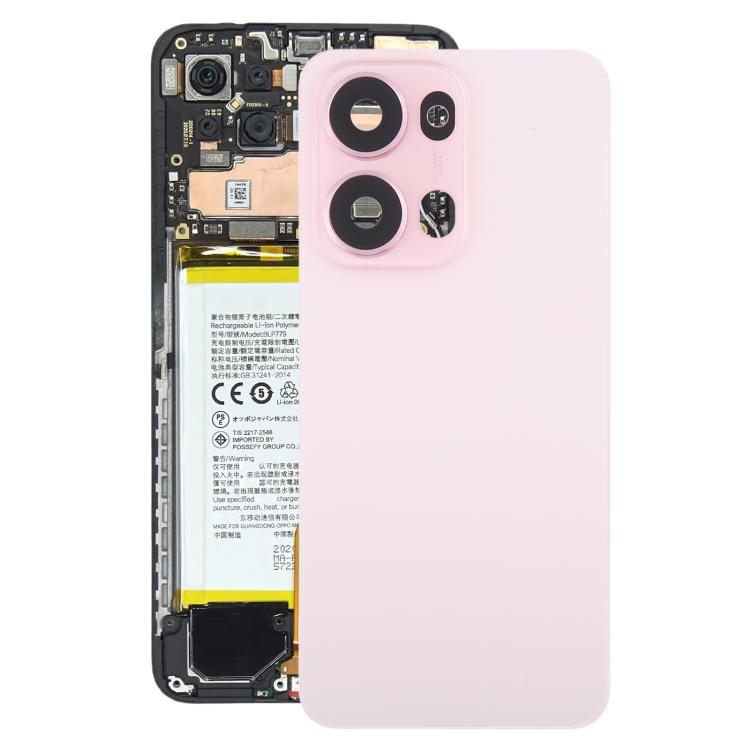 For OPPO Reno13 Pro 5G CPH2697 Original Back Cover with Camera Lens Cover, For OPPO Reno13 Pro 5G(Original with Camera Cover)