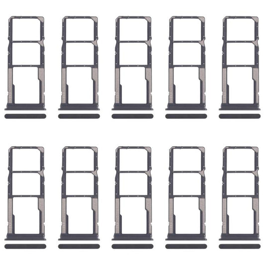 For Xiaomi Poco C75 10pcs Original SIM Card Tray + SIM Card Tray + Micro SD Card Tray, For Xiaomi Poco C75