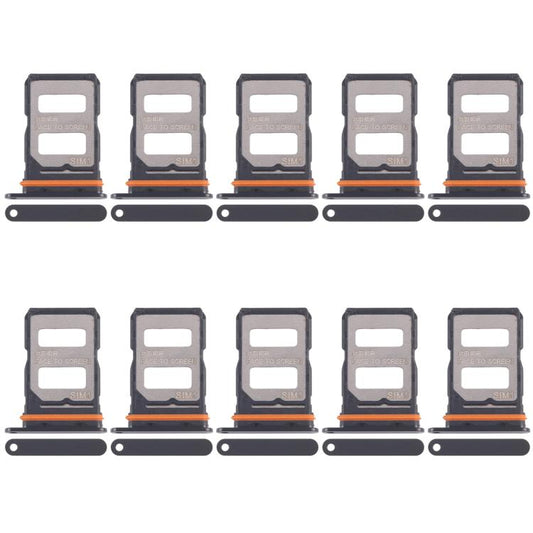 For Xiaomi Redmi K70 Ultra 10pcs SIM Card Tray + SIM Card Tray, For Xiaomi Redmi K70 Ultra