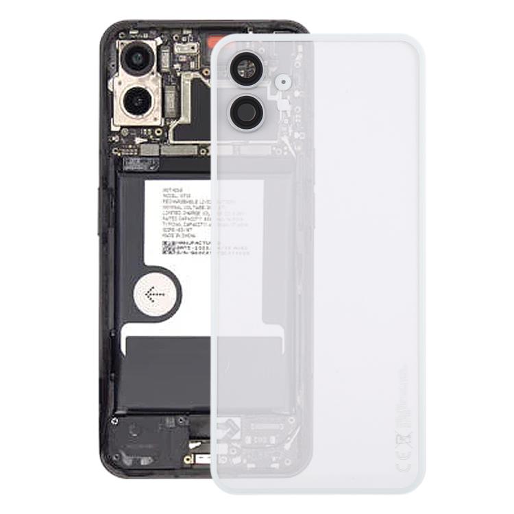 For Nothing Phone 1 Original Transparent Back Cover with Camera Lens Cover, For Nothing Phone 1(Original)