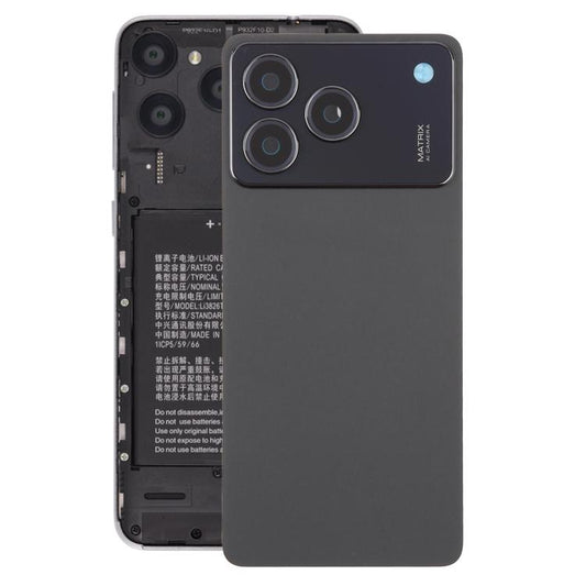 For ZTE Blade A76 4G Plastic Back Cover with Camera Lens Cover, For ZTE Blade A76 4G