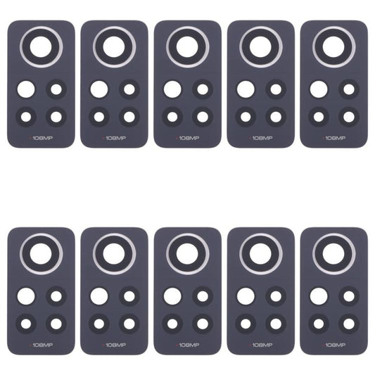 For Xiaomi Redmi Note 12 Pro 4G 10pcs Back Camera Lens, For Xiaomi Redmi Note 12 Pro 4G
