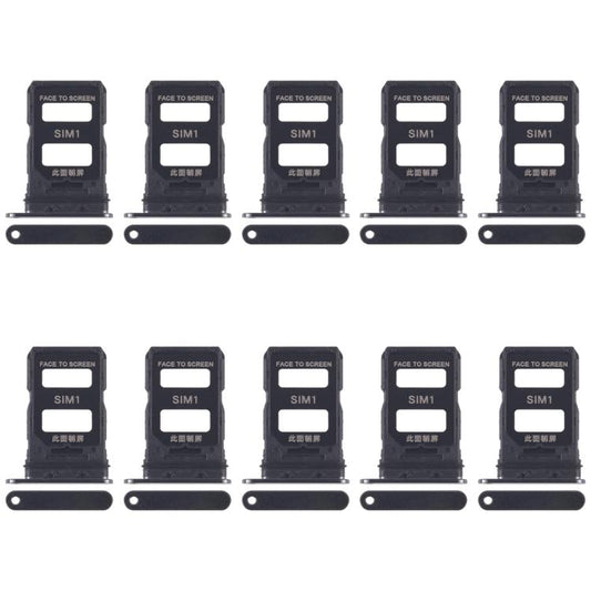 For Xiaomi 14 Pro 10pcs SIM Card Tray + SIM Card Tray, For Xiaomi 14 Pro