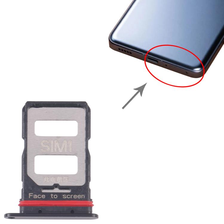 For Xiaomi Redmi K70 10pcs SIM Card Tray + SIM Card Tray, For Xiaomi Redmi K70