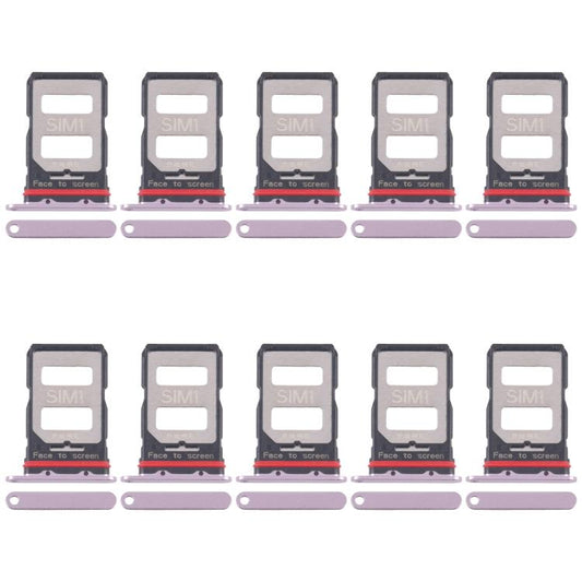 For Xiaomi Redmi K70 10pcs SIM Card Tray + SIM Card Tray, For Xiaomi Redmi K70