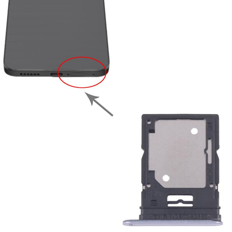For Xiaomi Redmi Note 14 4G 10pcs SIM Card Tray + SIM Card Tray, For Xiaomi Redmi Note 14 4G