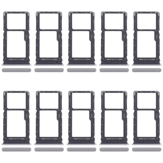 For Xiaomi Redmi 15 5G 10pcs SIM Card Tray + SIM Card Tray / Micro SD Card Tray, For Xiaomi Redmi 15 5G