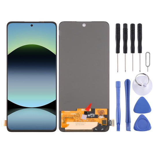 For Xiaomi Redmi Note 14 5G COF OLED LCD Screen with Digitizer Full Assembly, For Xiaomi Redmi Note 14 5G(COF OLED)
