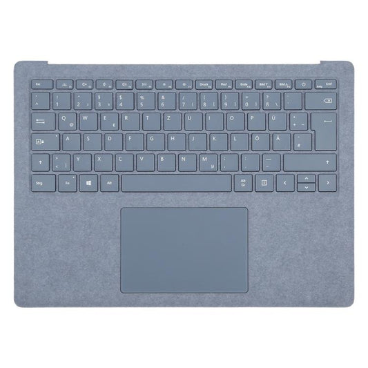 For Microsoft Surface Laptop 4 13.5 inch UK German Keyboard with C Shell / Touchpad, For Microsoft Surface Laptop 4 13.5 inch