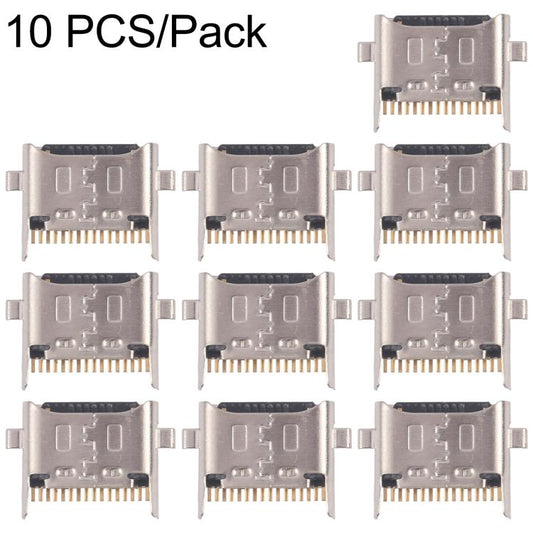 For Galaxy Tab A11 SM-X130/X133/X135 10pcs Original Charging Port Connector, For Galaxy Tab A11(Original)