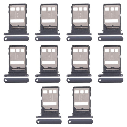 For Huawei nova 10 10pcs Original SIM Card Tray + SIM Card Tray, For Huawei nova 10(Original)