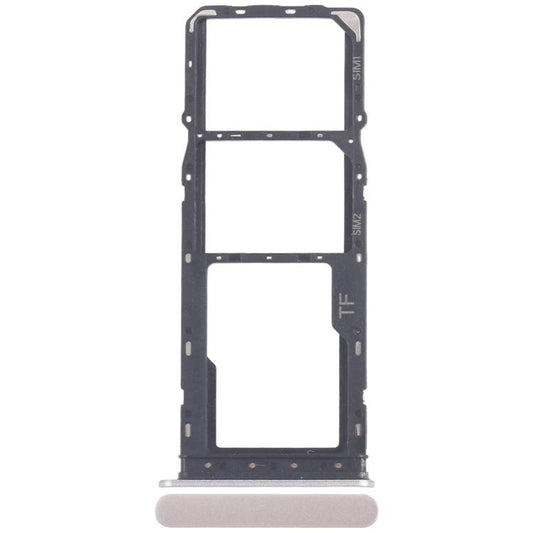 For ZTE Blade A36 Z2472 SIM Card Tray + SIM Card Tray + Micro SD Card Tray, For ZTE Blade A36(Original)