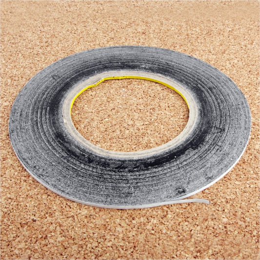 1mm Double Sided Adhesive Sticker Tape for iPhone / Samsung / HTC Mobile Phone Touch Panel Repair, Length: 50m, 1mm Black