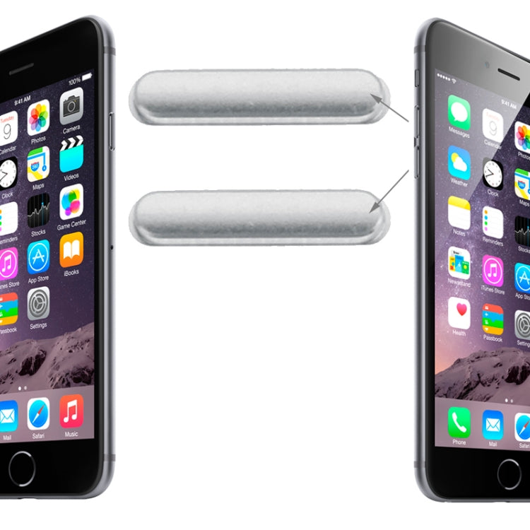 Original Volume Control Key for iPhone 6 & 6 Plus, For iPhone  6 & 6 Plus, For 6 (Grey), For 6