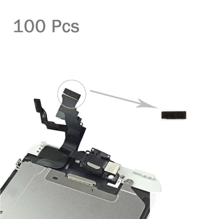 100 PCS for iPhone 6s LCD Screen Flex Cable Sponge Foam Slice Pads, For 6s