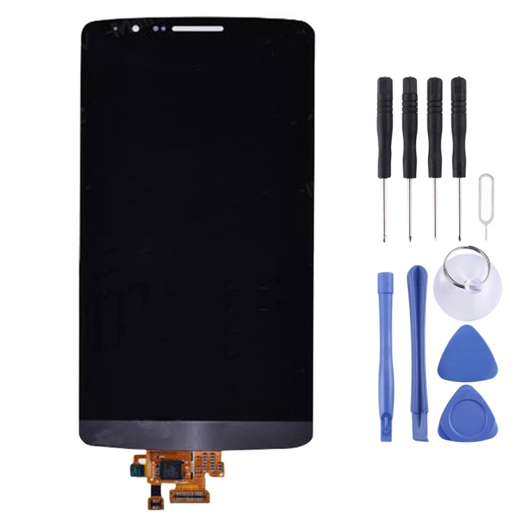 Original LCD Screen and Digitizer Full Assembly for LG G3 / D850 / D851 / D855, For LG G3 / D855(White), For LG G3 / D855(Gold), For LG G3 / D855(Black)