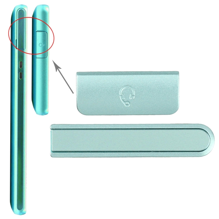 Earphone Button & Volume Button  for Sony Xperia ZR / M36h, For Xperia ZR / M36H / C5502, For Xperia ZR / M36H / C5502 (Blue), For Xperia ZR / M36H / C5502 (Magenta)