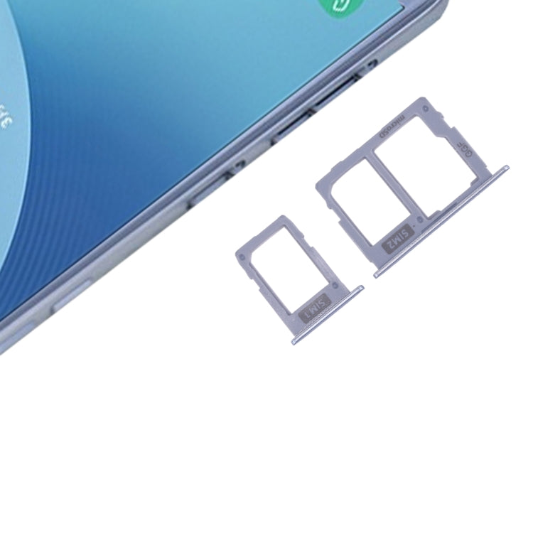 SIM Card Tray + Micro SD Card Tray for Galaxy J3 (2017) Single SIM / J330 & J5 (2017) Single SIM / J530 & J7 (2017) Single SIM / J730, Galaxy J3 (2017) Dual, For Galaxy J730 Dual, For Samsung Galaxy J330 & J530 & J730 Dual SIM, For Galaxy J730 Dual SIM