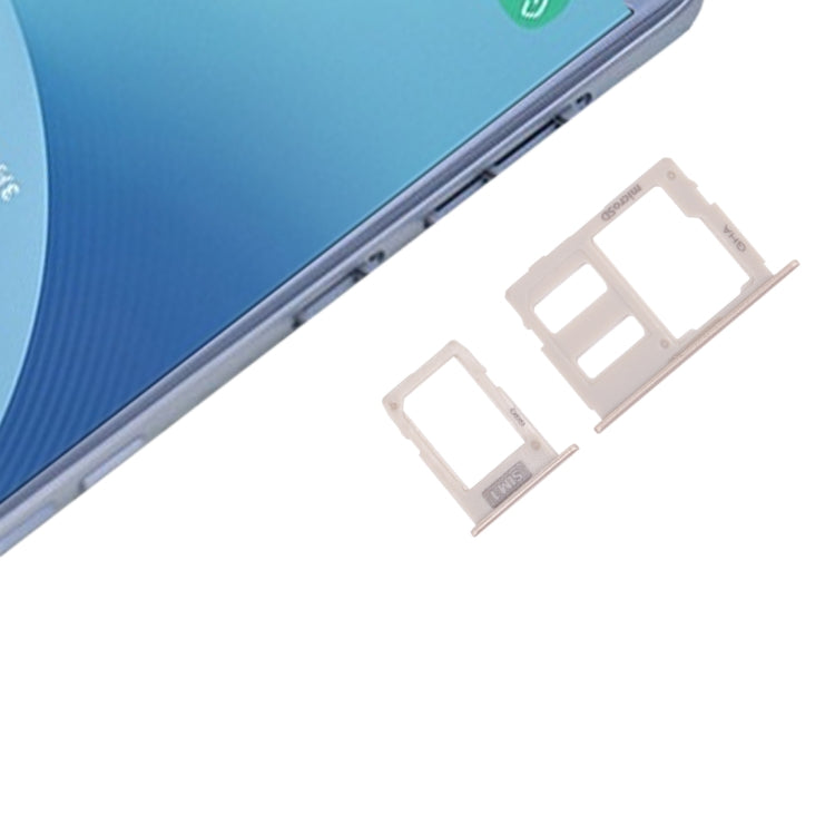 SIM Card Tray + Micro SD Card Tray for Galaxy J3 (2017) Single SIM / J330 & J5 (2017) Single SIM / J530 & J7 (2017) Single SIM / J730, Galaxy J3 (2017) Single, For Galaxy J730 Single, For Samsung Galaxy J330 & J530 & J730 Single SIM                    ...