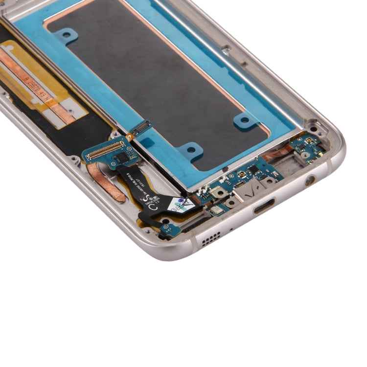 For Galaxy S7 Edge / G935A Original LCD Screen and Digitizer Full Assembly with Frame & Charging Port Board & Volume Button & Power Button, For Samsung Galaxy S7 Edge / G935A, For Galaxy S7 Edge / G935A (Frame), For Galaxy S7 Edge /G935A