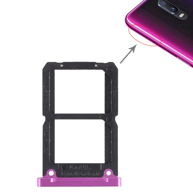 For OPPO R17 2 x SIM Card Tray, For OPPO R17