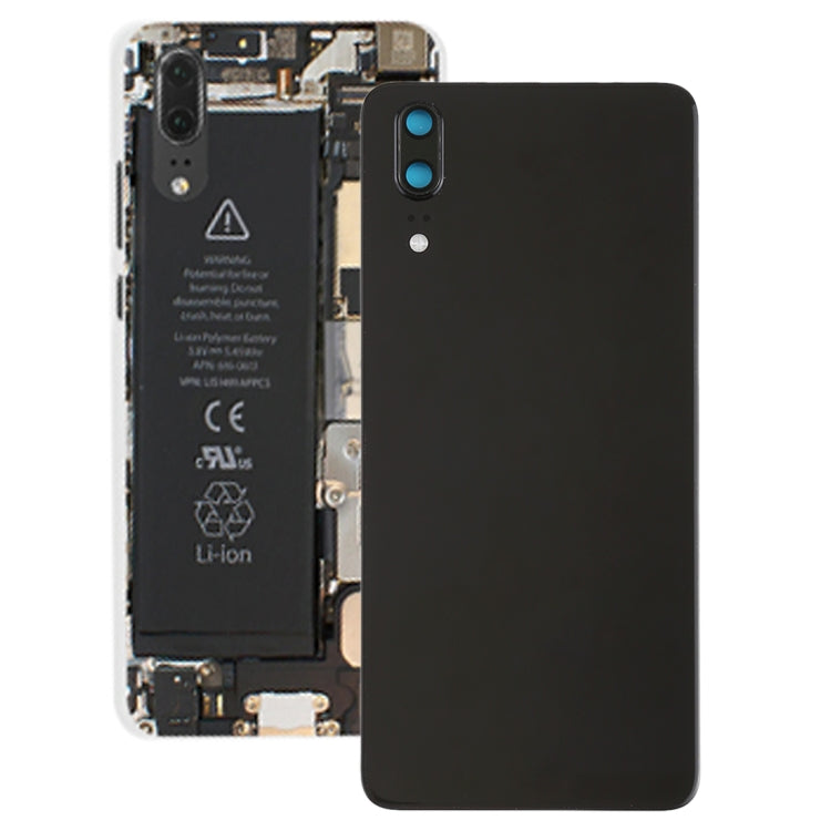 Battery Back Cover with Camera Lens Frame (Original) for Huawei P20, For Huawei P20(Original), For Huawei P20 (Camera Lens)