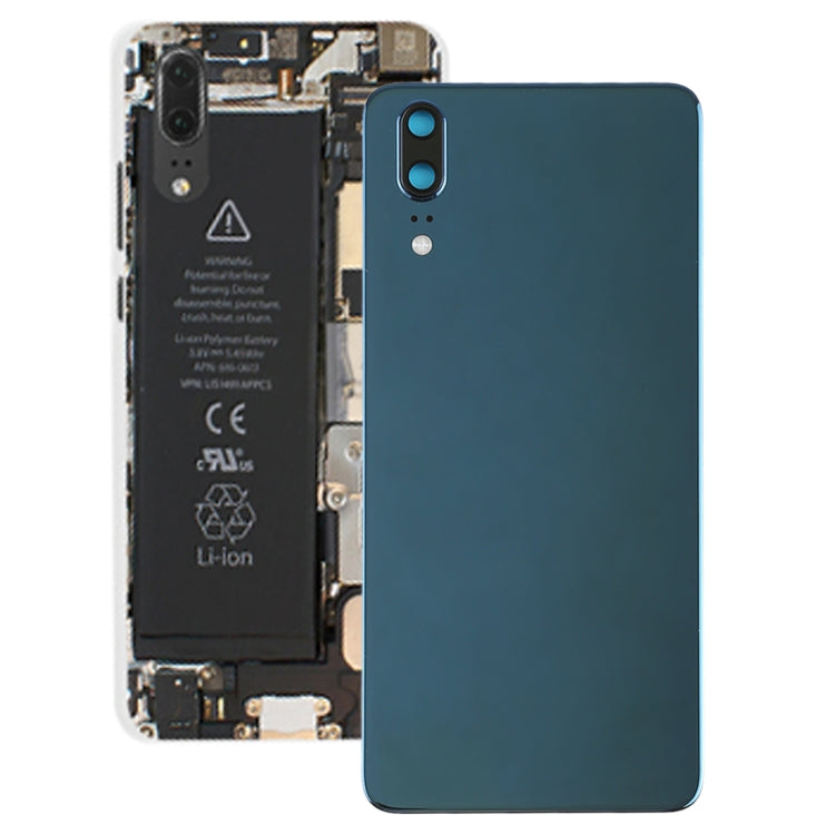 Battery Back Cover with Camera Lens Frame (Original) for Huawei P20, For Huawei P20(Original), For Huawei P20 (Camera Lens)