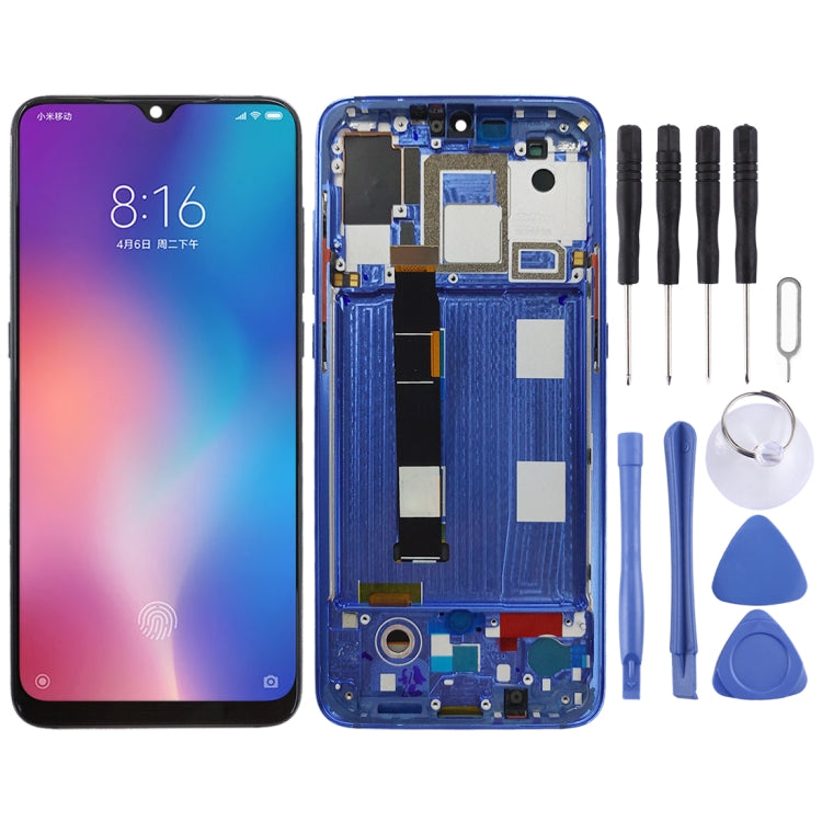 Original AMOLED Material LCD Screen and Digitizer Full Assembly with Frame for Xiaomi Mi 9, For Xiaomi Mi 9 (AMOLED), For Xiaomi Mi 9, For Xiaomi Mi 9 (AOLED)