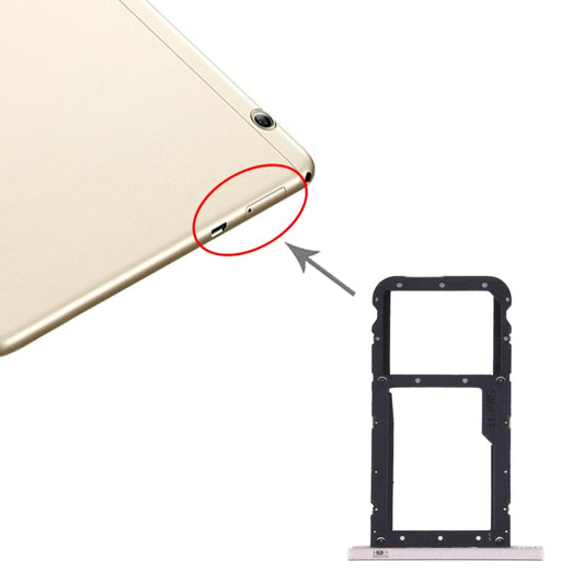 SIM Card Tray + Micro SD Card Tray for Huawei Honor Play Pad 2(9.6 inch), For Huawei Honor Play Pad 2