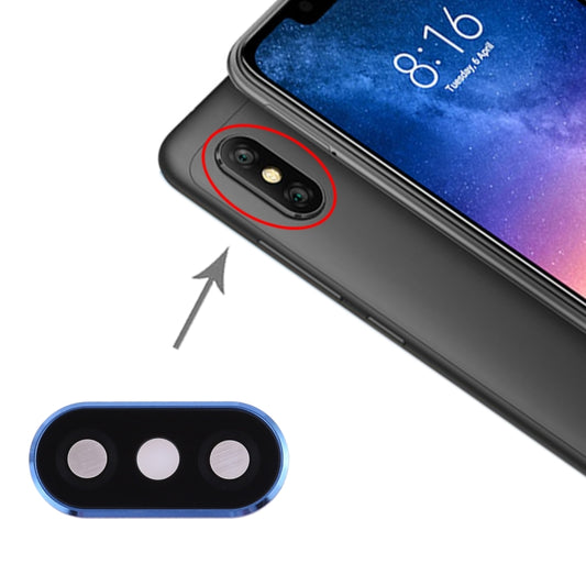 10 PCS Camera Lens Cover for Xiaomi Redmi Note 6 Pro, For Xiaomi Redmi Note 6 Pro, For Redmi Note 6 Pro (Red)