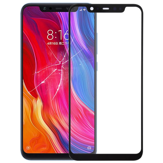 Front Screen Outer Glass Lens for Xiaomi Mi 8, For Xiaomi Mi 8