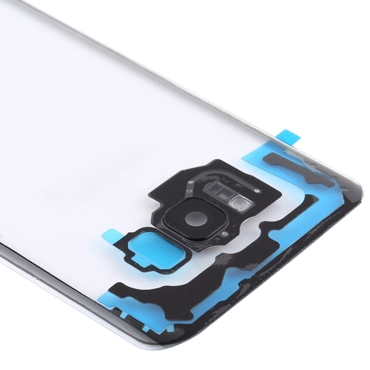 For Samsung Galaxy S8 + / G955 G955F G955FD G955U G955A G955P G955T G955V G955R4 G955W G9550 Transparent Battery Back Cover with Camera Lens Frame, For Galaxy S8 +