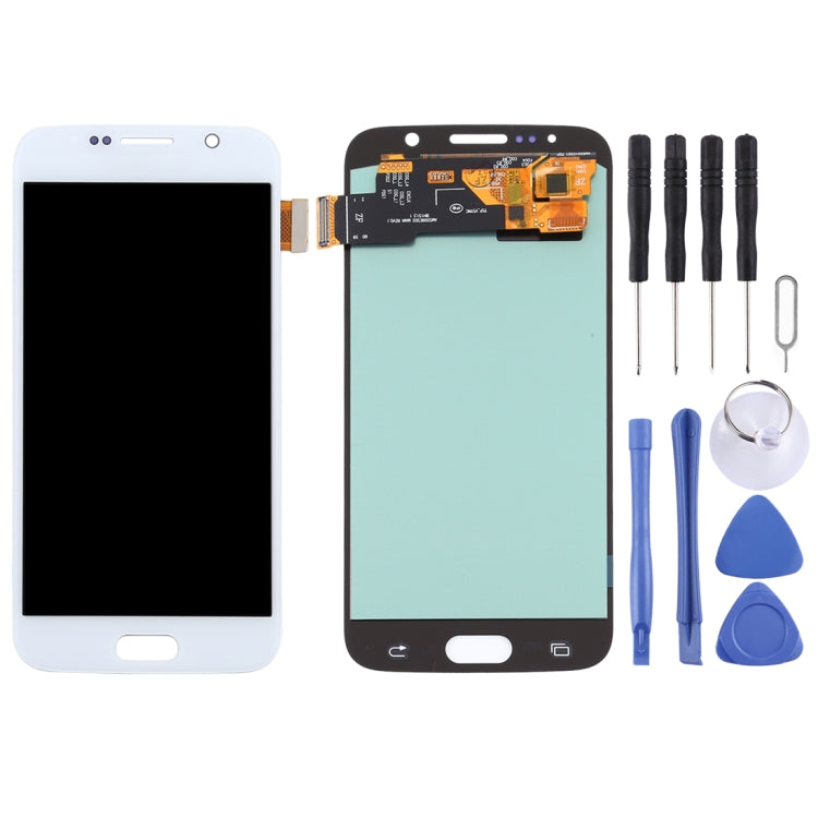 OLED Material LCD Screen and Digitizer Full Assembly for Samsung Galaxy S6, For Samsung Galaxy S6(OLED), For Samsung Galaxy S6(OLED Material)