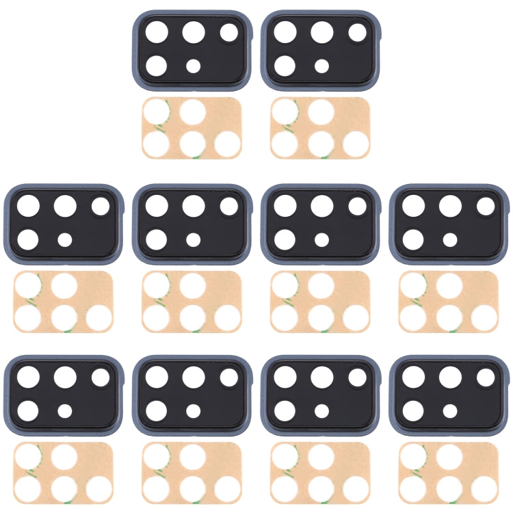 For Samsung Galaxy A71 10pcs Camera Lens Cover, For Samsung Galaxy A71