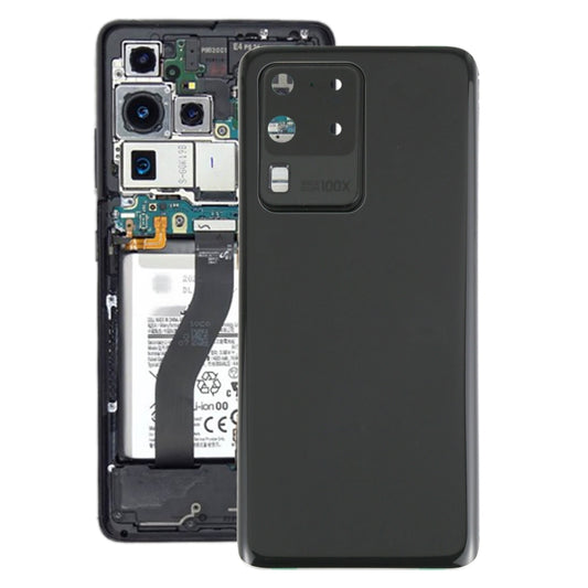 For Samsung Galaxy S20 Ultra Battery Back Cover with Camera Lens Frame, For Samsung Galaxy S20 Ultra(with Camera Cover)