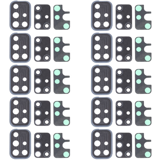 For Samsung Galaxy A71 5G SM-A716 10pcs Camera Lens Cover, For Samsung Galaxy A71 5G
