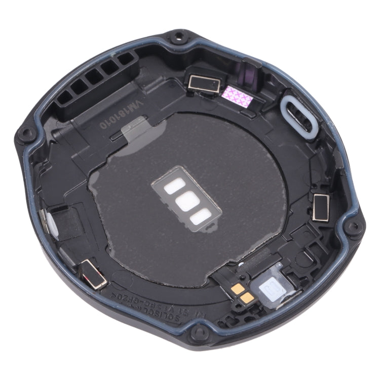 Rear Housing Cover with Glass Lens For Samsung Gear S3 Frontier SM-R760, SM-R760 (Black)