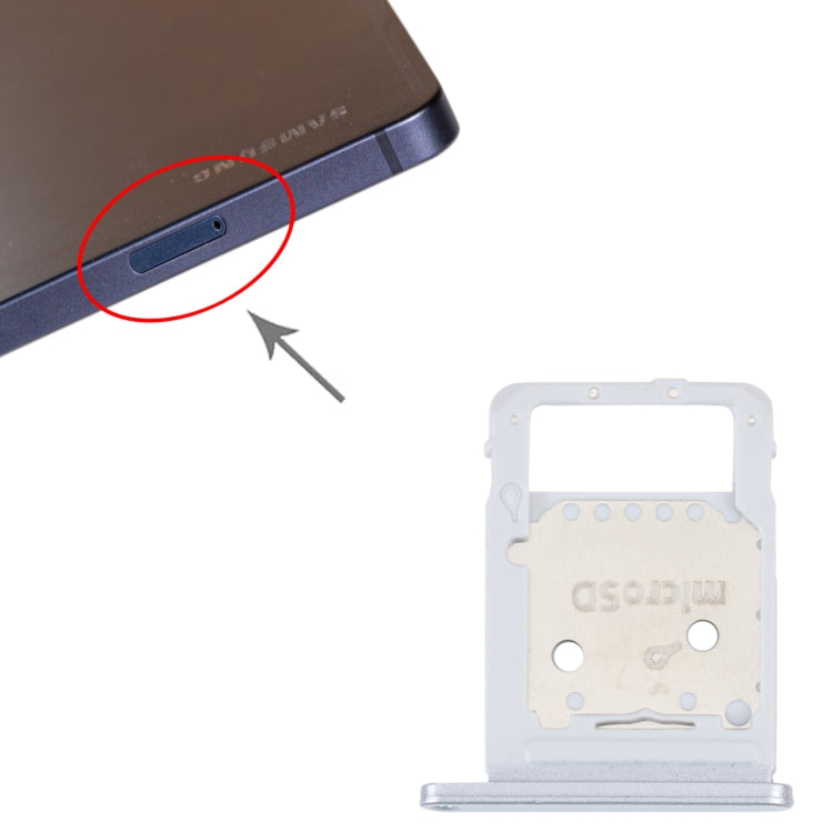 For Samsung Galaxy Tab S7 FE SM-T736 SIM Card Tray + Micro SD Card Tray, For Samsung Galaxy Tab S7 FE